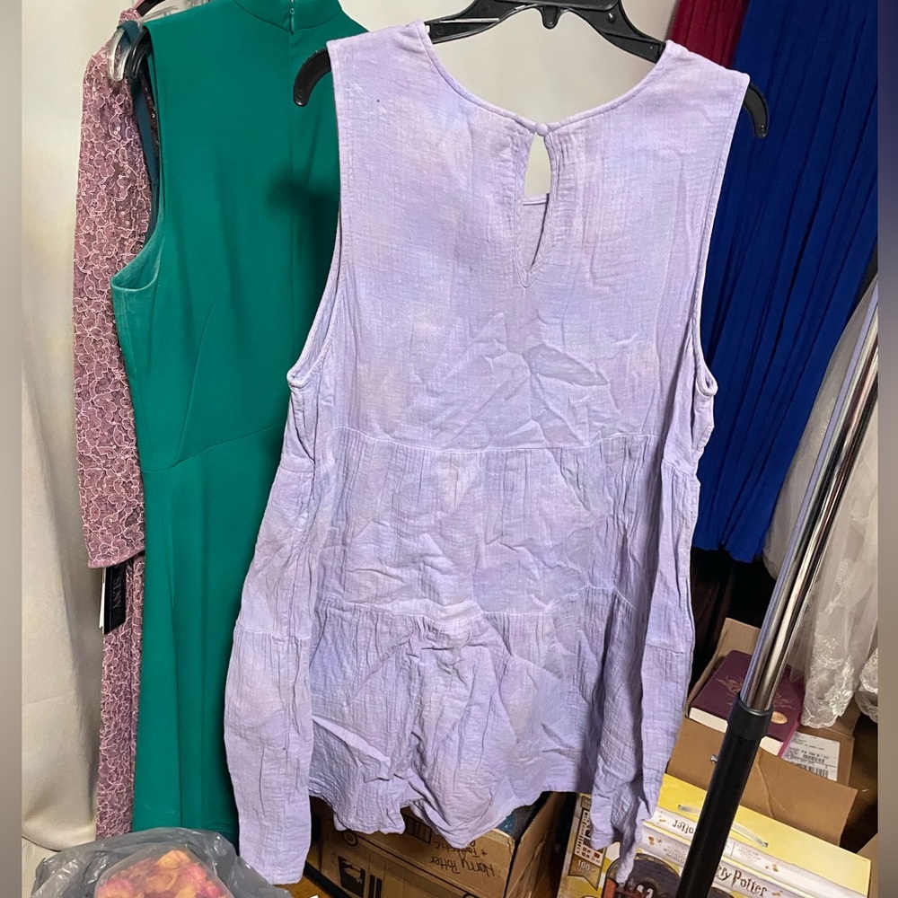 Universal Thread Light Purple Sleeveless Dress - Picture 3 of 4
